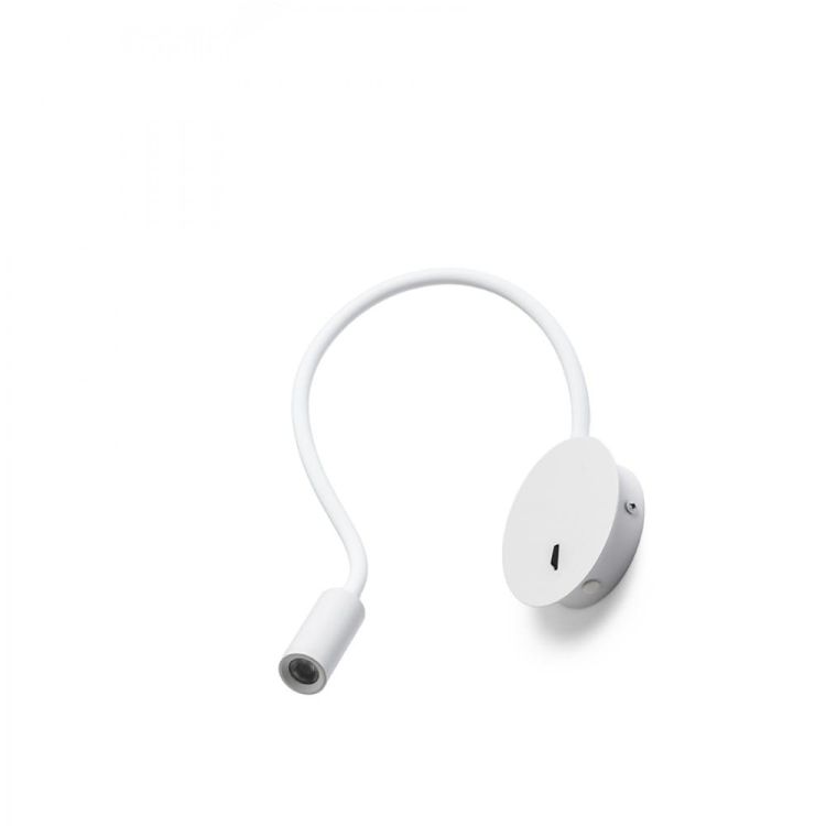 VALE ścienna biała 230V LED 3W 30° 3000K