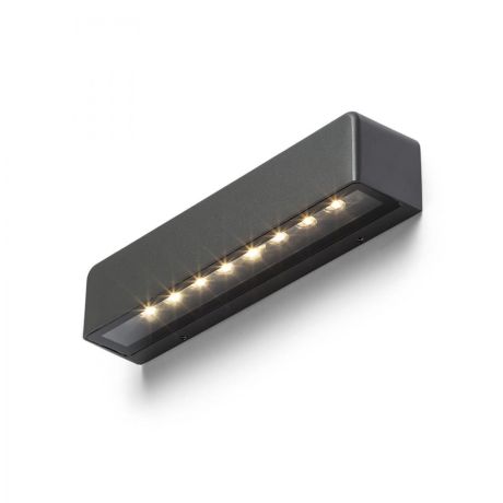 Przejdź do produktu SAMPO ścienna antracyt 230V LED 9W IP65 3000K