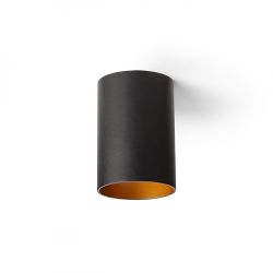CONNOR sufitowa czarna/złota  230V LED GU10 10W