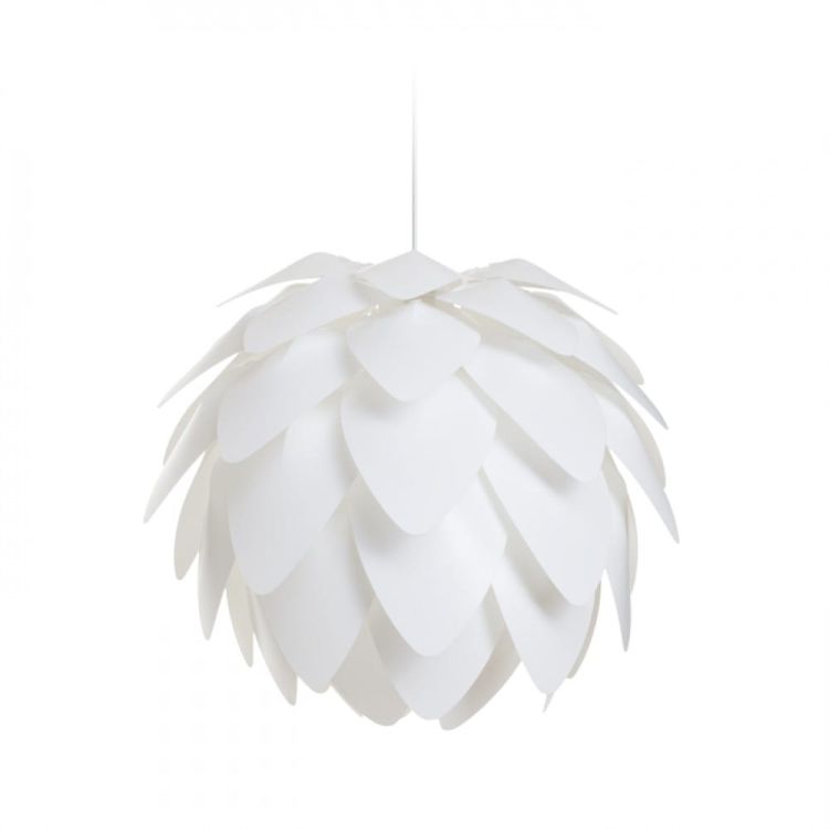 ENCOMBRE wisząca  białe PCV 230V LED E27 15W