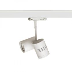 BEEBA II do szyny  3-faz biała  230V GU10 2x35W