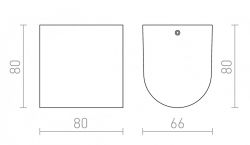 ZACK I  antracyt  230V LED 3W 58° IP54  3000K