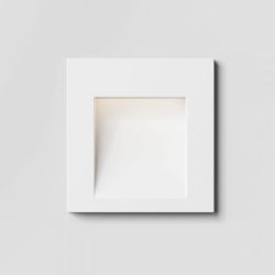 TESS SQ wpuszczana biała  230V LED 3W IP54  3000K