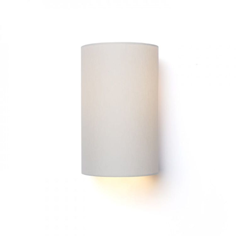 RON W 15/25 ścienna  Chintz jasno szara/białe PCV 230V LED E27 15W