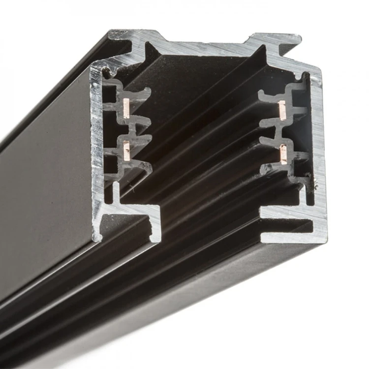 EUTRAC 2m szyna 3-faz czarna  230V