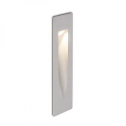 GAP wpuszczana srebrno-szara  230V LED 3W IP54  3000K