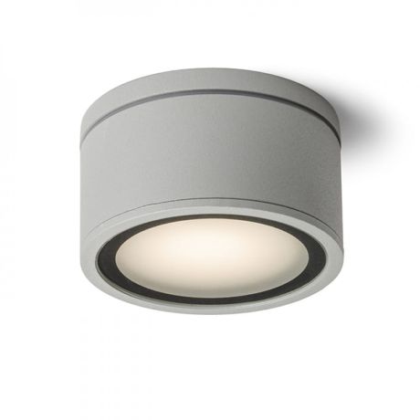 Przejdź do produktu MERIDO sufitowa srebrno-szara  230V GX53 11W IP54