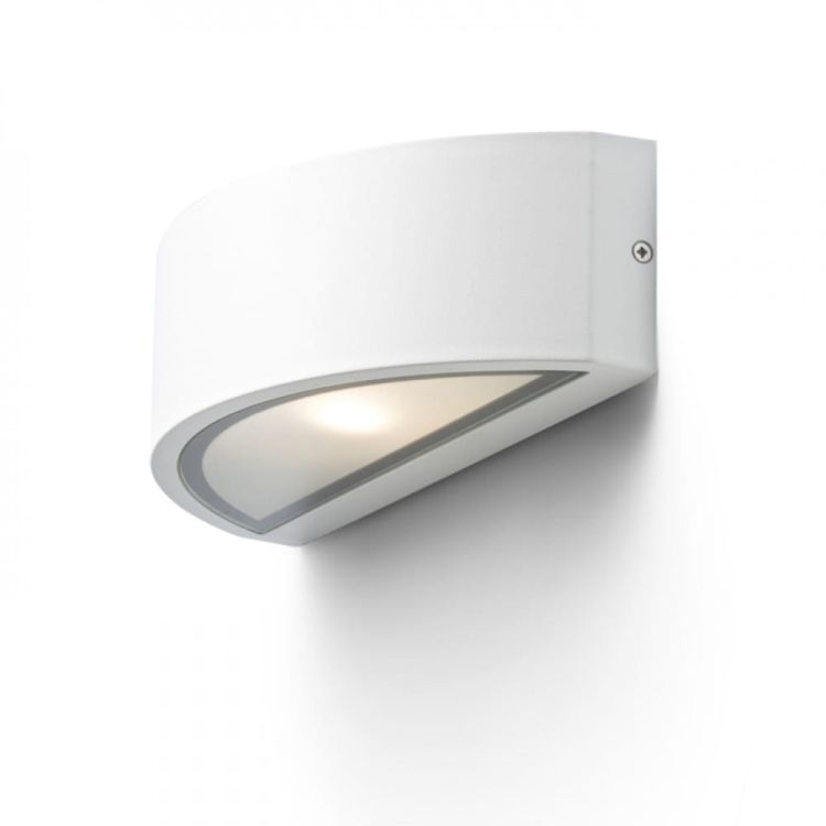 LESA ścienna biała  230V LED E27 15W IP54