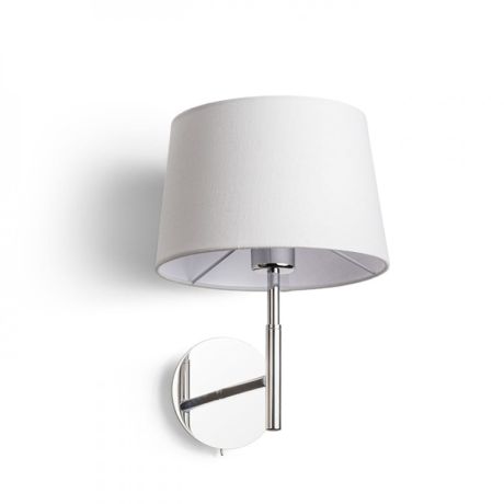 Przejdź do produktu BROADWAY ścienna biała chrom 230V LED E27 15W