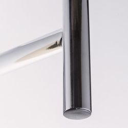 BROADWAY ścienna biała chrom 230V LED E27 15W