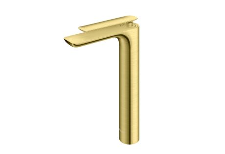 Przejdź do produktu Bateria umywalkowa wysoka 28 cm złoty szczotkowany Kohlman Experience Gold Brushed QB170EGDB