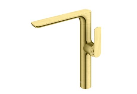 Przejdź do produktu Bateria umywalkowa wysoka 30 cm złoty szczotkowany Kohlman Experience Gold Brushed QB175EGDB
