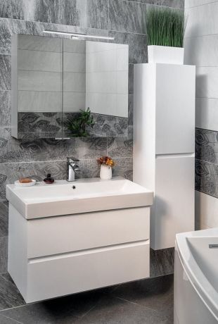 Przejdź do produktu FILENA szafka umywalkowa 57x51,5x43cm, biała mat