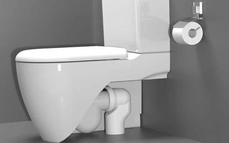 Przejdź do produktu Kolano WC 90°, średnica 110 mm, Offset, ABS/ biały