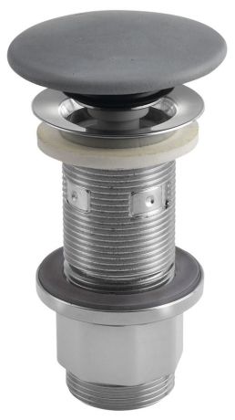 Przejdź do produktu Korek umywalkowy 5/4'', klik-klak, betonowy grzybek, 10-80mm, szary mat