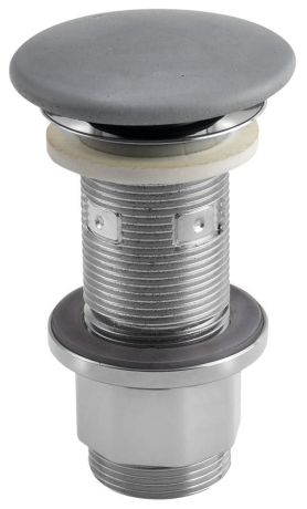 Przejdź do produktu Korek umywalkowy 5/4'', klik-klak, betonowy grzybek, 10-80mm, szary mat