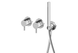 Bateria wannowa podtynkowa Kohlman Axel QW260A chrom połysk