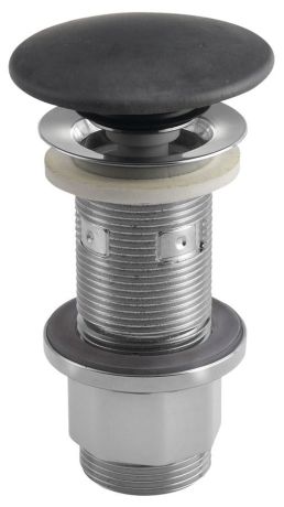 Przejdź do produktu Korek umywalkowy 5/4'', klik-klak, betonowy grzybek, 10-80mm, antracyt mat