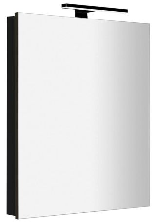 Przejdź do produktu GRETA szafka z lustrem, oświetlenie LED, 60x70x14cm, czarny mat