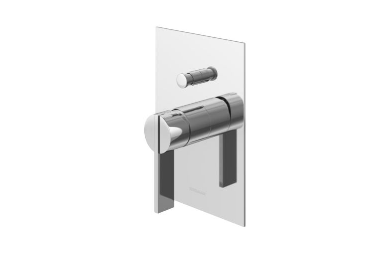 Bateria podtynkowa 2-drożna Kohlman Dexame QW210D chrom