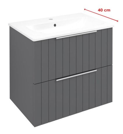 Przejdź do produktu CIRASA STRIP szafka pod umywalkę 58x54x39cm, carina