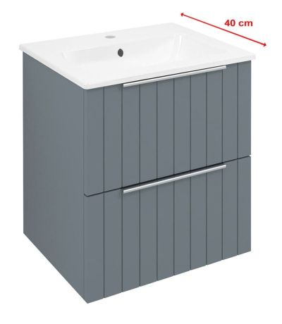 Przejdź do produktu CIRASA STRIP szafka pod umywalkę 48x54x39cm, siena