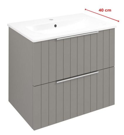 Przejdź do produktu CIRASA STRIP szafka pod umywalkę 58x54x39cm, agila