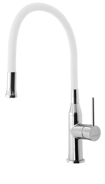 Bateria kuchenna z elastyczną wylewką Sili SR481 biały