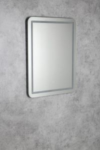 SALICA lustro z oświetleniem LED 60x80cm, czujnik dotykowy, ściemnialne