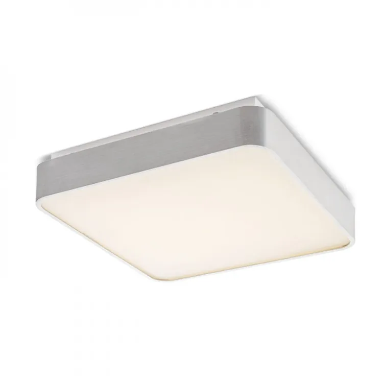 MENSA SQ 40 sufitowa  aluminium szczotkowane 230V LED 36W  3000K