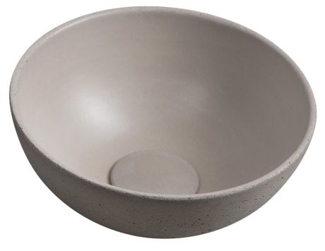 Przejdź do produktu MINOR umywalka betonowa nablatowa, średnica 26cm, piaskowy mat