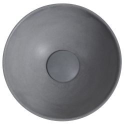 MINOR umywalka betonowa nablatowa, średnica 26cm, szary