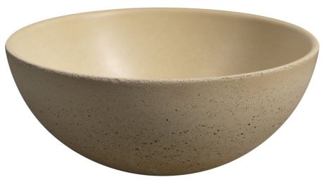 Przejdź do produktu MINOR umywalka betonowa nablatowa, średnica 26cm, żółty mat