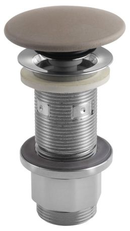Przejdź do produktu Korek umywalkowy 5/4'', klik-klak, betonowy grzybek, 10-80mm, piaskowy mat