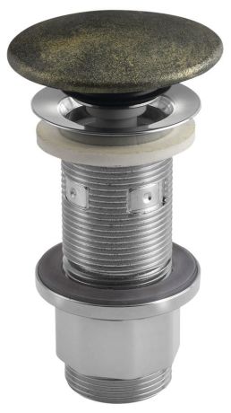 Przejdź do produktu Korek umywalkowy 5/4'', klik-klak, betonowy grzybek, 10-80mm, złoty mat