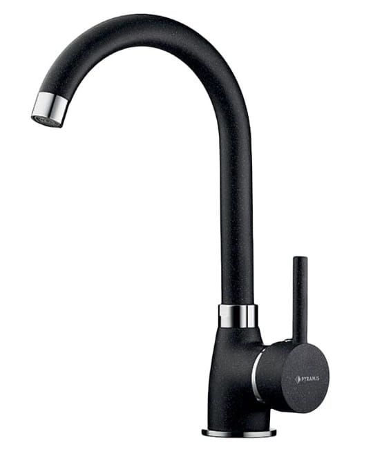 Bateria kuchenna Pyramis Bello czarna/chrom