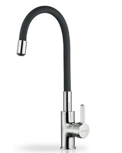 Bateria kuchenna Pyramis Flessi chrom/czarna