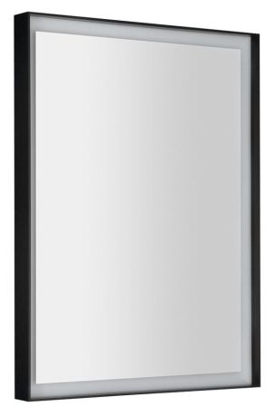 Przejdź do produktu Lustro SORT z oświetleniem LED 60x80cm, bezdotykowy czujnik IR, 2700-6500K, czarny mat