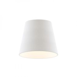 NIZZA 18/15 abażur  Polycotton biała/białe PCV  max. 28W