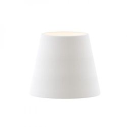NIZZA 18/15 abażur  Polycotton biała/białe PCV  max. 28W