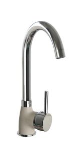 Bateria kuchenna 30 cm z obrotową wylewką Pyramis Bello Duo 090927038 beż piaskowy