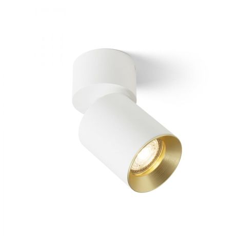 Przejdź do produktu DARIO sufitowa biała mosiądz szczotkowana 230V LED GU10 9W