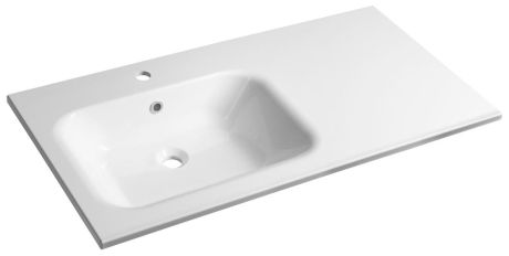 Przejdź do produktu ARECA umywalka kompozytowa 101x51,5cm, lewa, biały