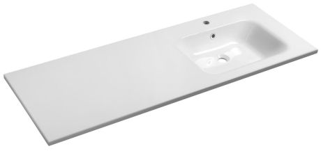 Przejdź do produktu ARECA umywalka kompozytowa 141x51,5cm, prawa, biały