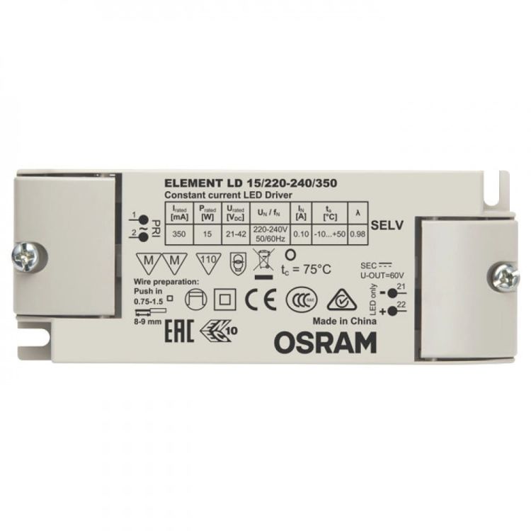 DRIVER LED 7-15W    350mA 15W
