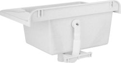 Umywalka ogrodowa 50x35 cm z ociekaczem Pyramis Top 070179101 biały