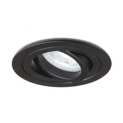 PASADENA GU10 R wpuszczana czarna 230V GU10 50W
