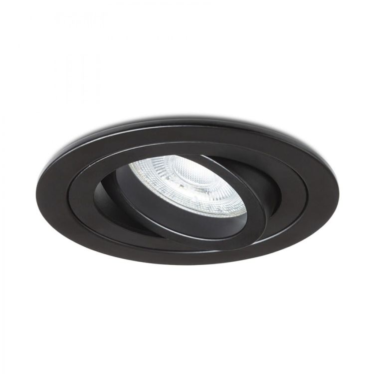PASADENA GU10 R wpuszczana czarna 230V GU10 50W