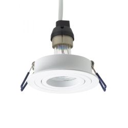 PASADENA GU10 R wpuszczana biała 230V GU10 50W