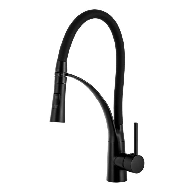 Bateria kuchenna z wypinaną wylewką Darfor Nexo czarna